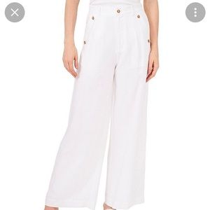 Chelsea and Violet Wide Leg Linen Pants. Worn once. Size 4